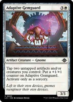 Magic: The Gathering - The Lost Caverns of Ixalan - Adaptive Gemguard - 3 - Normal