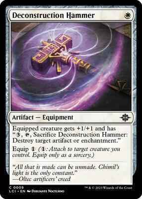 Magic: The Gathering - The Lost Caverns of Ixalan - Deconstruction Hammer - 9 - Normal