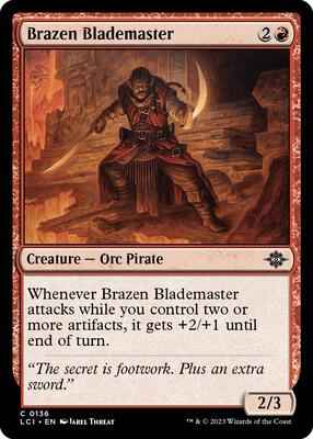 Magic: The Gathering - The Lost Caverns of Ixalan - Brazen Blademaster - 136 - Normal