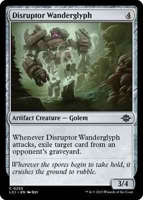 Magic: The Gathering - The Lost Caverns of Ixalan - Disruptor Wanderglyph - 253 - Normal