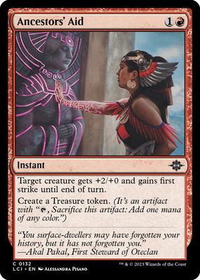 Magic: The Gathering - The Lost Caverns of Ixalan - Ancestors' Aid - 132 - Normal