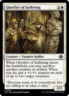 Magic: The Gathering - The Lost Caverns of Ixalan - Glorifier of Suffering - 15 - Normal