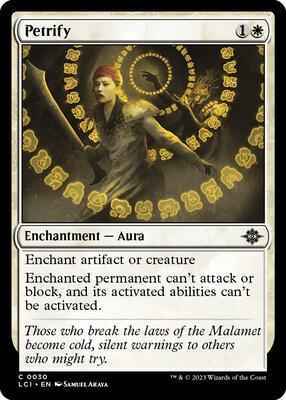 Magic: The Gathering - The Lost Caverns of Ixalan - Petrify - 30 - Normal