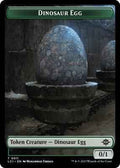 Magic: The Gathering - The Lost Caverns of Ixalan - Dinosaur Egg // Dinosaur (0010) Double-Sided Token - 11 // 10 - Normal