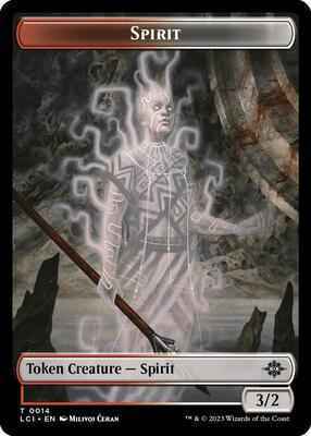 Magic: The Gathering - The Lost Caverns of Ixalan - Spirit Token - 14 - Normal