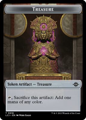 Magic: The Gathering - The Lost Caverns of Ixalan - Treasure Token - 18 - Normal