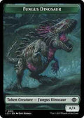 Magic: The Gathering - The Lost Caverns of Ixalan - Fungus Dinosaur // Vampire Demon Double-Sided Token - 12 // 15 - Foil
