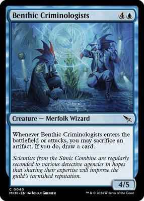 Magic: The Gathering - Murders at Karlov Manor - Benthic Criminologists - Normal