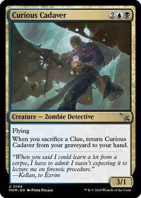 Magic: The Gathering - Murders at Karlov Manor - Curious Cadaver - Normal