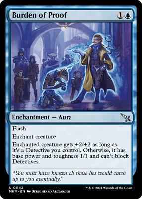 Magic: The Gathering - Murders at Karlov Manor - Burden of Proof - Normal