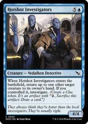 Magic: The Gathering - Murders at Karlov Manor - Hotshot Investigators - Normal