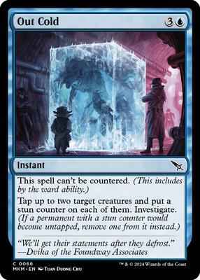 Magic: The Gathering - Murders at Karlov Manor - Out Cold - Normal