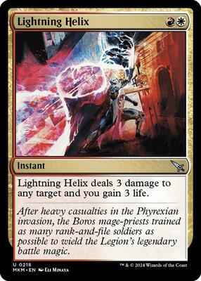 Magic: The Gathering - Murders at Karlov Manor - Lightning Helix - Normal