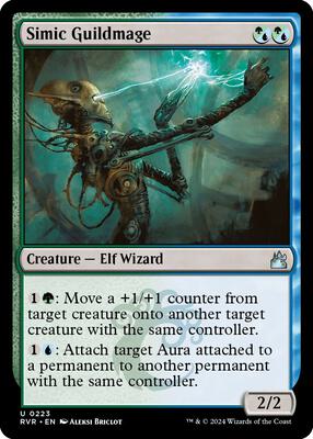 Magic: The Gathering - Ravnica Remastered - Simic Guildmage - Normal - Anime Card Craze