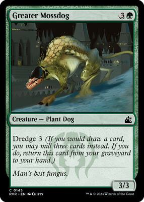 Magic: The Gathering - Ravnica Remastered - Greater Mossdog - Normal - Anime Card Craze