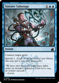 Magic: The Gathering - Ravnica Remastered - Sinister Sabotage - Normal - Anime Card Craze