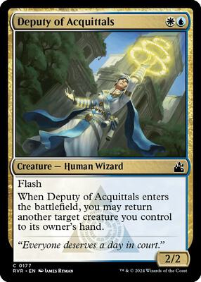 Magic: The Gathering - Ravnica Remastered - Deputy of Acquittals - Normal - Anime Card Craze