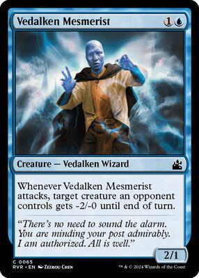 Magic: The Gathering - Ravnica Remastered - Vedalken Mesmerist - Common - Normal