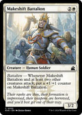 Magic: The Gathering - Ravnica Remastered - Makeshift Battalion - Normal - Anime Card Craze