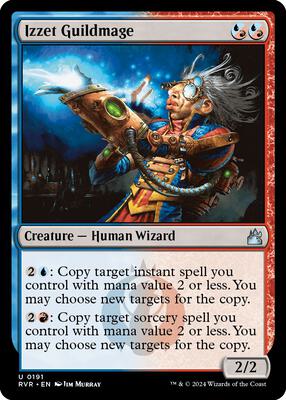 Magic: The Gathering - Ravnica Remastered - Izzet Guildmage - Normal - Anime Card Craze