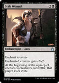 Magic: The Gathering - Ravnica Remastered - Stab Wound - Uncommon - Normal