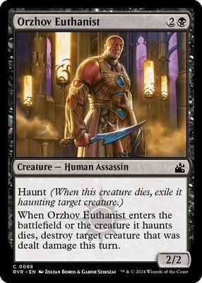 Magic: The Gathering - Ravnica Remastered - Orzhov Euthanist - Normal - Anime Card Craze
