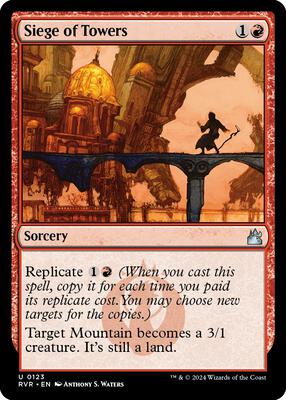 Magic: The Gathering - Ravnica Remastered - Siege of Towers - Uncommon - Normal