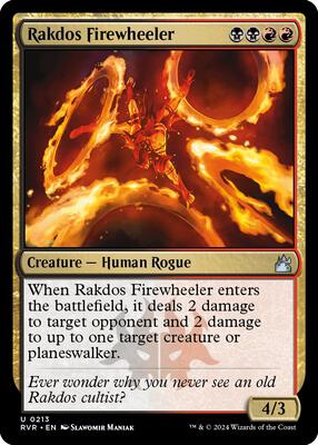 Magic: The Gathering - Ravnica Remastered - Rakdos Firewheeler - Normal - Anime Card Craze
