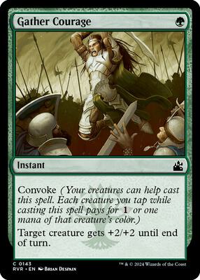Magic: The Gathering - Ravnica Remastered - Gather Courage - Normal - Anime Card Craze
