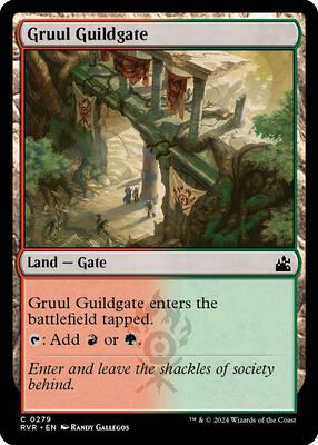 Magic: The Gathering - Ravnica Remastered - Gruul Guildgate - Common - Normal