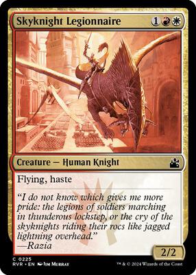 Magic: The Gathering - Ravnica Remastered - Skyknight Legionnaire - Normal - Anime Card Craze