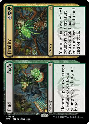 Magic: The Gathering - Ravnica Remastered - Find // Finality - Normal - Anime Card Craze