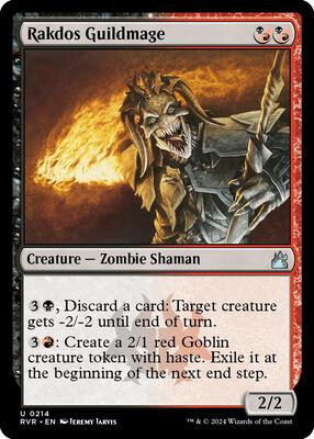 Magic: The Gathering - Ravnica Remastered - Rakdos Guildmage - Normal - Anime Card Craze