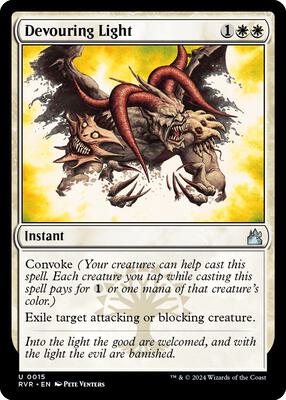 Magic: The Gathering - Ravnica Remastered - Devouring Light - Uncommon - Normal