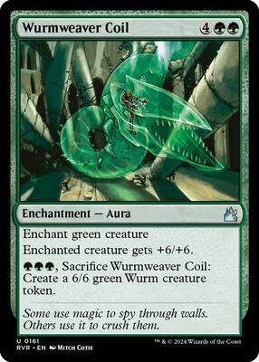 Magic: The Gathering - Ravnica Remastered - Wurmweaver Coil - Normal - Anime Card Craze