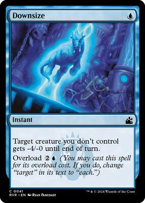Magic: The Gathering - Ravnica Remastered - Downsize - Normal - Anime Card Craze