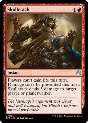 Magic: The Gathering - Ravnica Remastered - Skullcrack - Normal - Anime Card Craze
