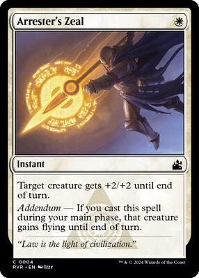 Magic: The Gathering - Ravnica Remastered - Arrester's Zeal - Normal - Anime Card Craze