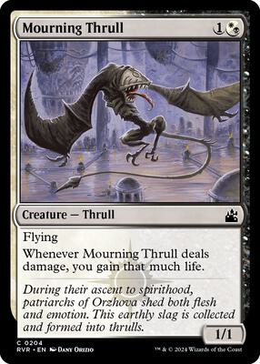 Magic: The Gathering - Ravnica Remastered - Mourning Thrull - Normal - Anime Card Craze
