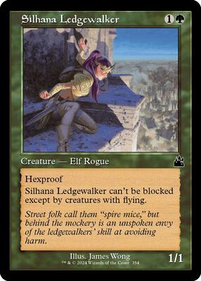 Magic: The Gathering - Ravnica Remastered - Silhana Ledgewalker (Retro Frame) - Normal - Anime Card Craze