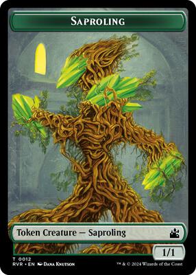 Magic: The Gathering - Ravnica Remastered - Saproling Token - Token - Normal