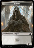 Magic: The Gathering - Ravnica Remastered - Spirit Token (0018) - Normal - Anime Card Craze