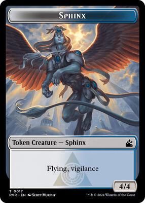 Magic: The Gathering - Ravnica Remastered - Sphinx Token - Normal - Anime Card Craze