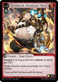 Grand Archive TCG - Alchemical Revolution - Polkhawk, Bombastic Shot - 16 - Normal