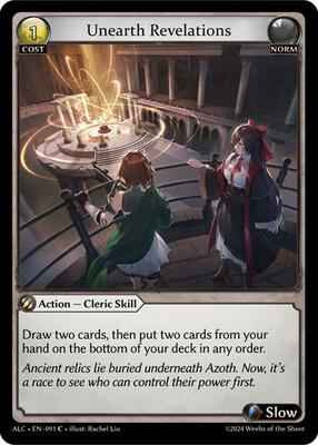 Grand Archive TCG - Alchemical Revolution - Unearth Revelations - 91 - Normal