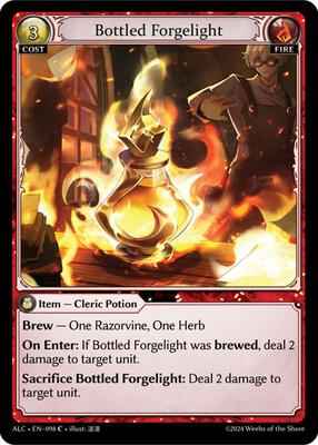 Grand Archive TCG - Alchemical Revolution - Bottled Forgelight - 98 - Normal