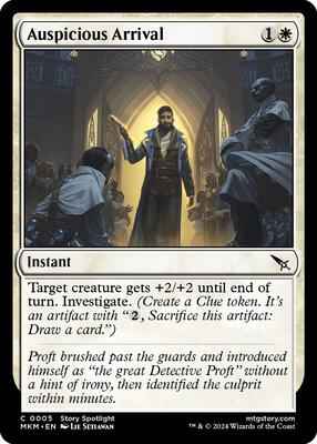 Magic: The Gathering - Murders at Karlov Manor - Auspicious Arrival - Foil