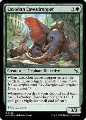 Magic: The Gathering - Murders at Karlov Manor - Loxodon Eavesdropper - Foil