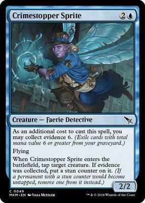Magic: The Gathering - Murders at Karlov Manor - Crimestopper Sprite - Foil