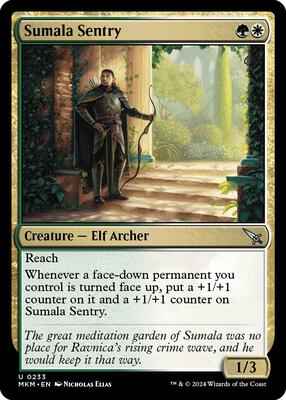 Magic: The Gathering - Murders at Karlov Manor - Sumala Sentry - Normal